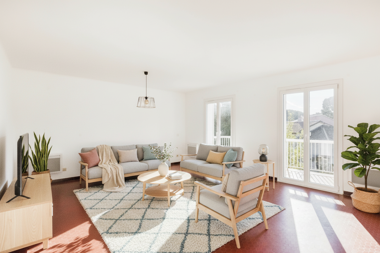 Appartement T4 avec deux balcons Port de Hyères